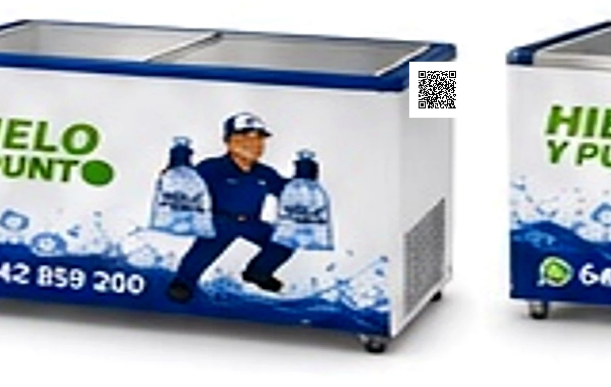 Congelador de 1,50 m Hielo y Punto