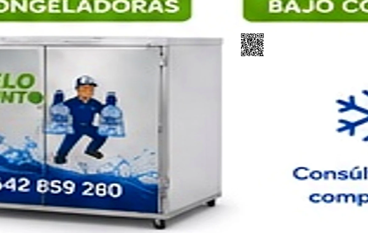 Cabina congeladora Hielo y Punto